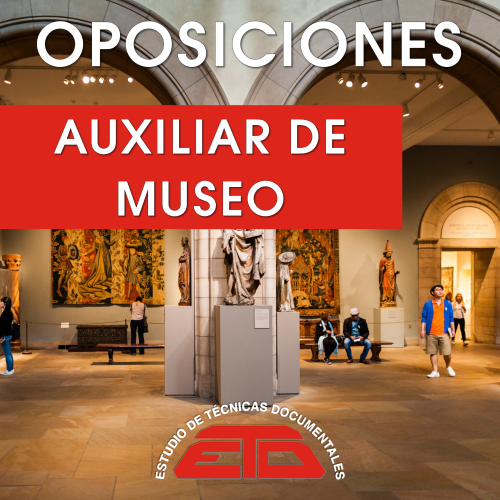CURSO DE AUXILIAR DE MUSEO (GRUPO C1/C2). ONLINE