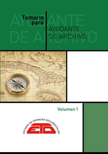 Temario para Ayudante de Archivo. 2025