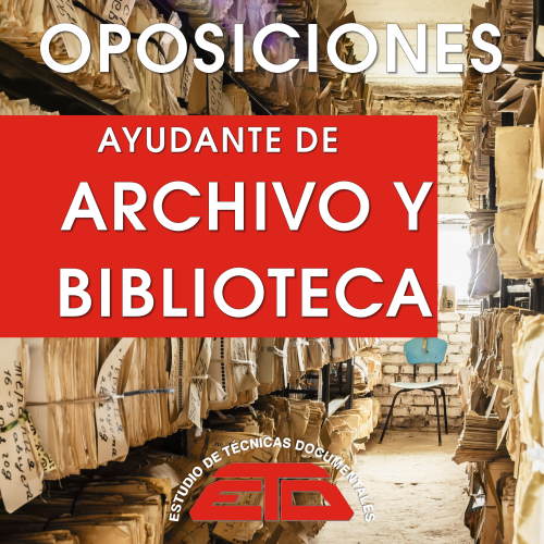 CURSO DE AYUDANTE DE ARCHIVO Y BIBLIOTECA (GRUPO A2). ONLINE